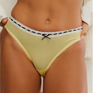 So Sweet Intimately FP Mesh Bikini - Pasta Combo